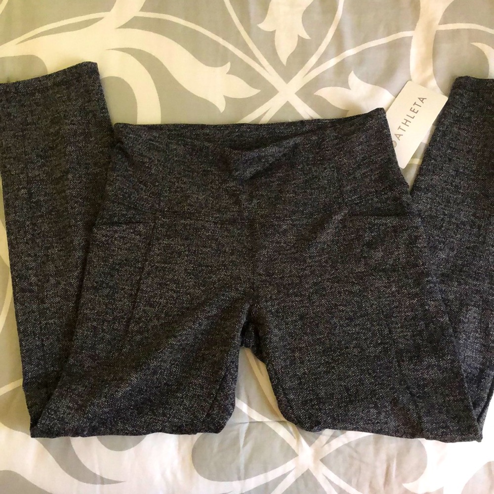 NWT Athleta Herringbone Mercer Pants
